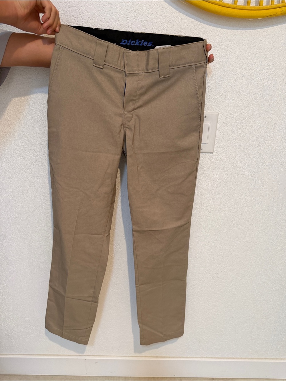 Dickies Men’s Tan Straight Fit Chinos